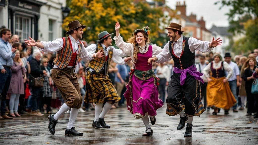 Classic Morris dance Sees Revival Among Younger UK Communities